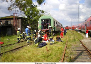 Notfallübung bei uns im Bw im Juni 2009