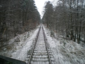 Sonderfahrten durch die Dübender Heide im Winter 2009