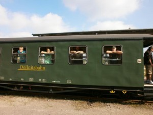 Vereinsausflugs (AG Modellbahn) zur Feldbahn nach Glossen 2012